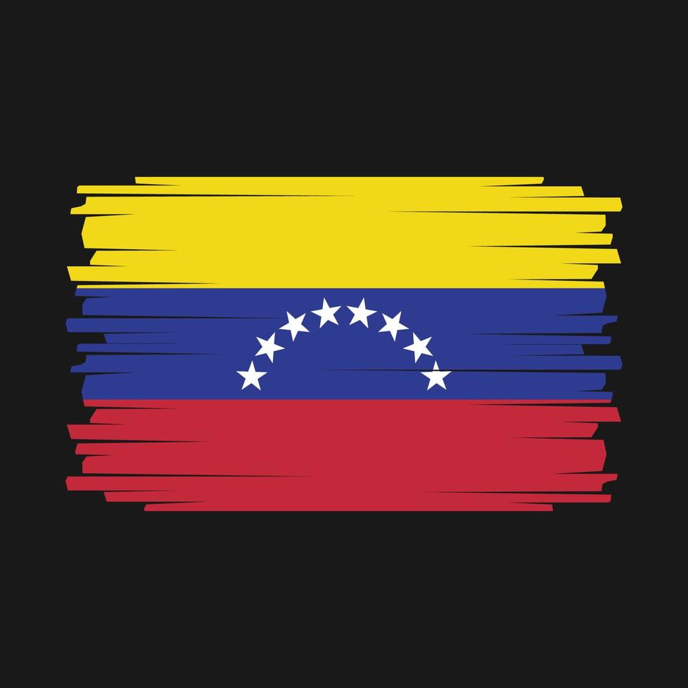 Venezuelas flagga vektor