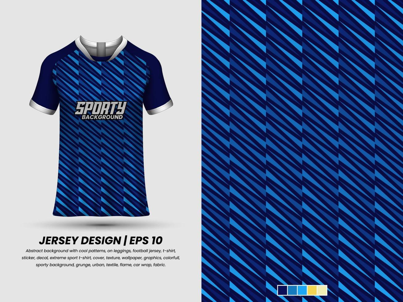 Anwendung Muster zu Jersey, bereit zu drucken, Sublimation Design vektor