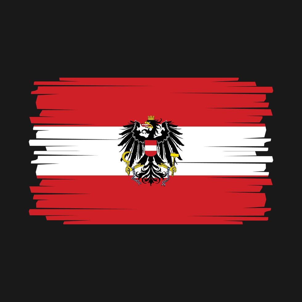 österreich flagge vektor