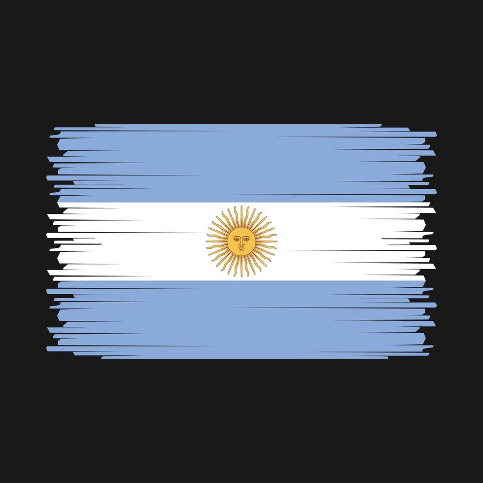 argentina flagga vektor