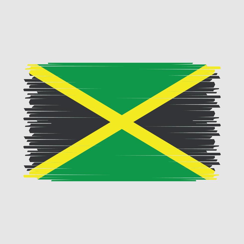 jamaika flagge vektor