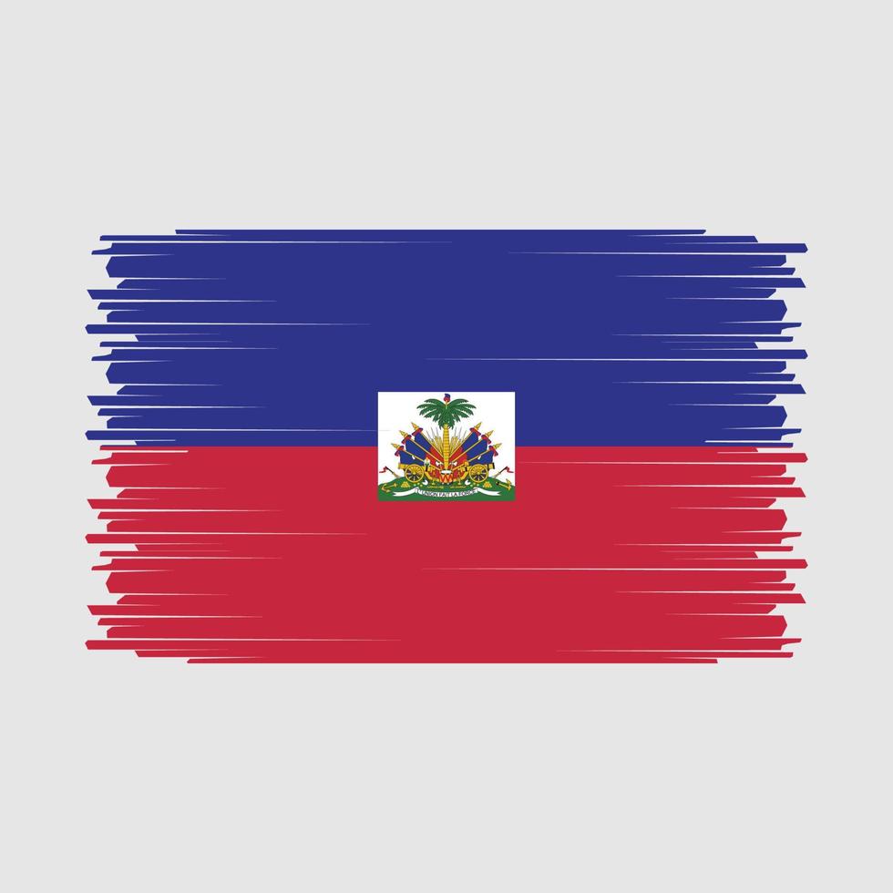 haiti flagga vektor