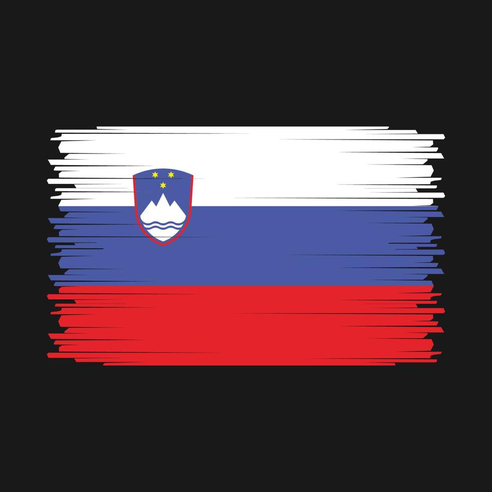 slowenien flagge vektor