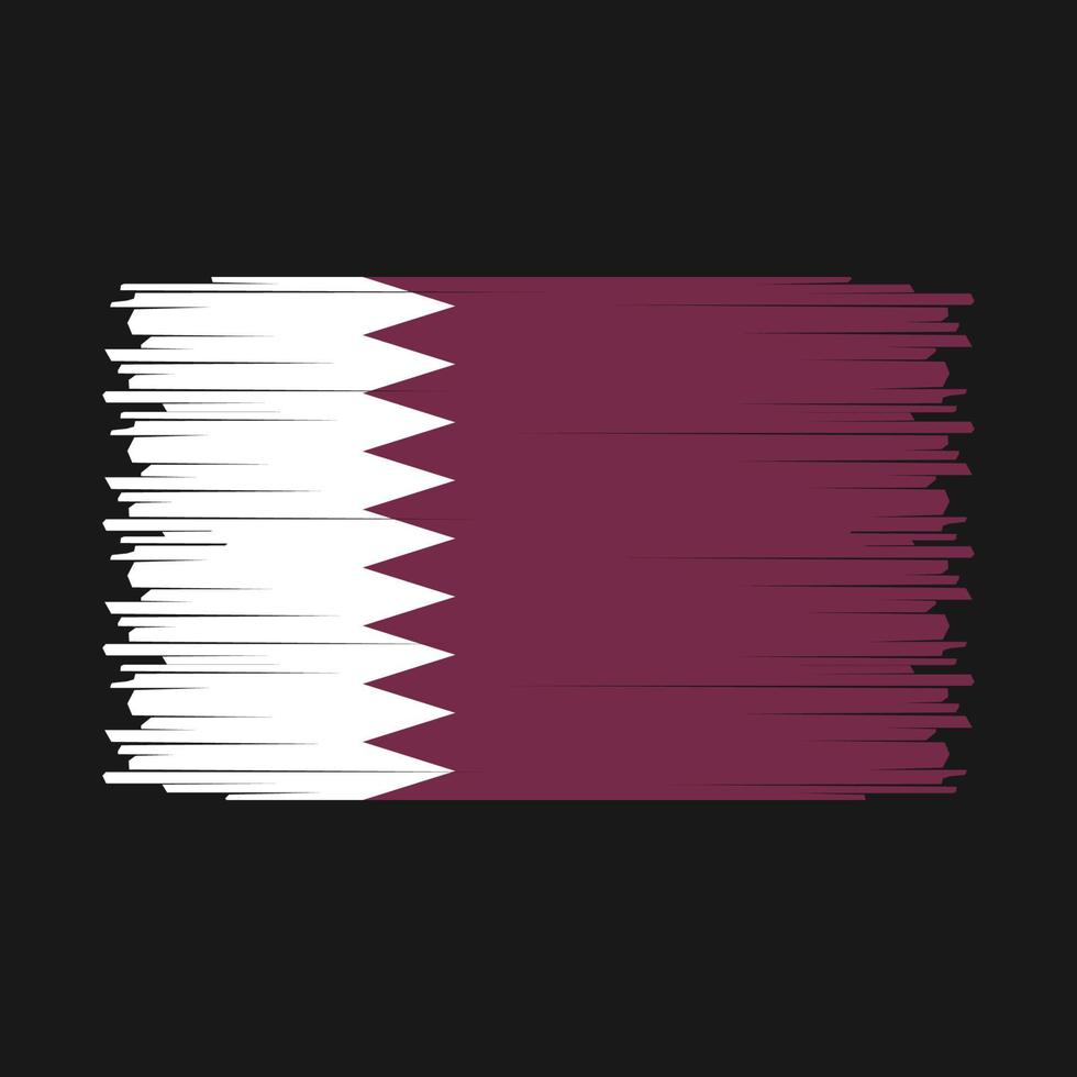 qatar flagga vektor