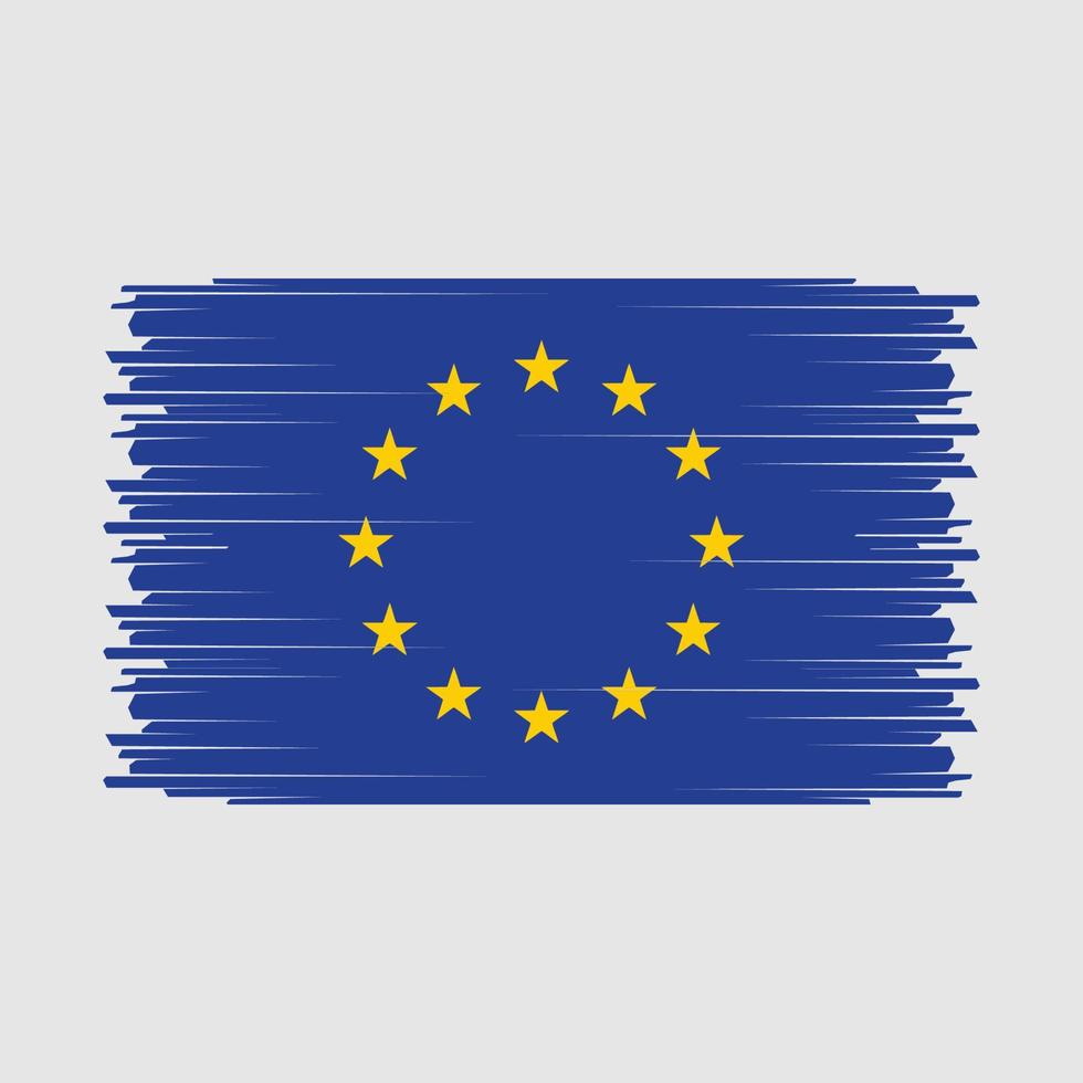 europäisch Flagge Vektor