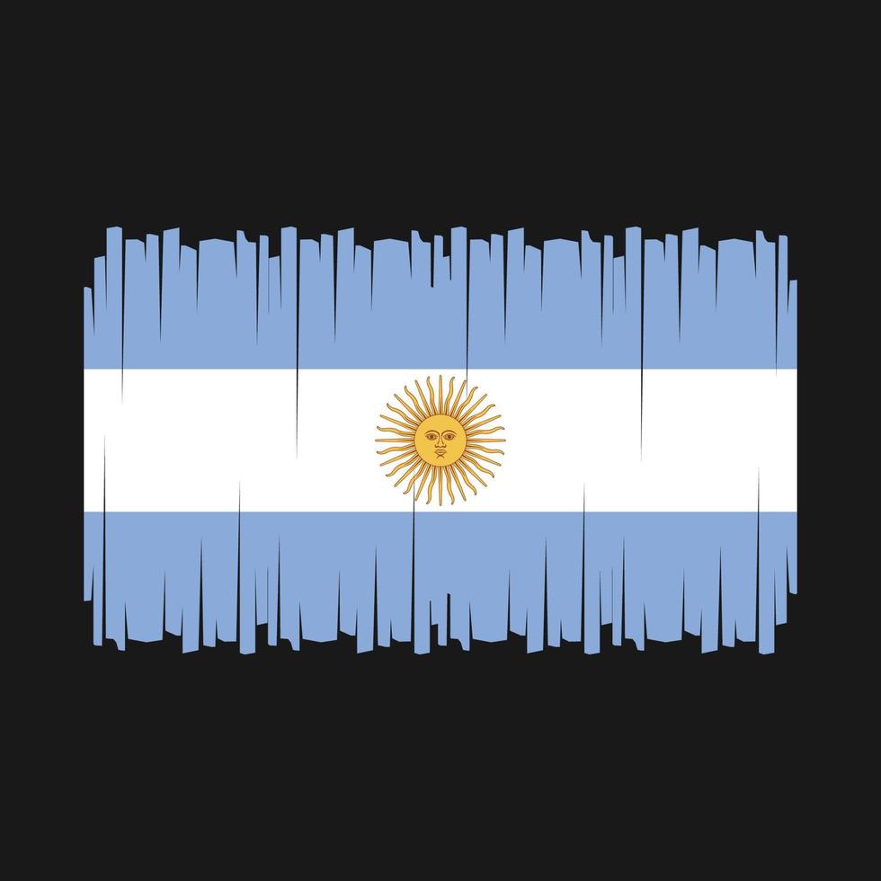 argentina flagga vektor