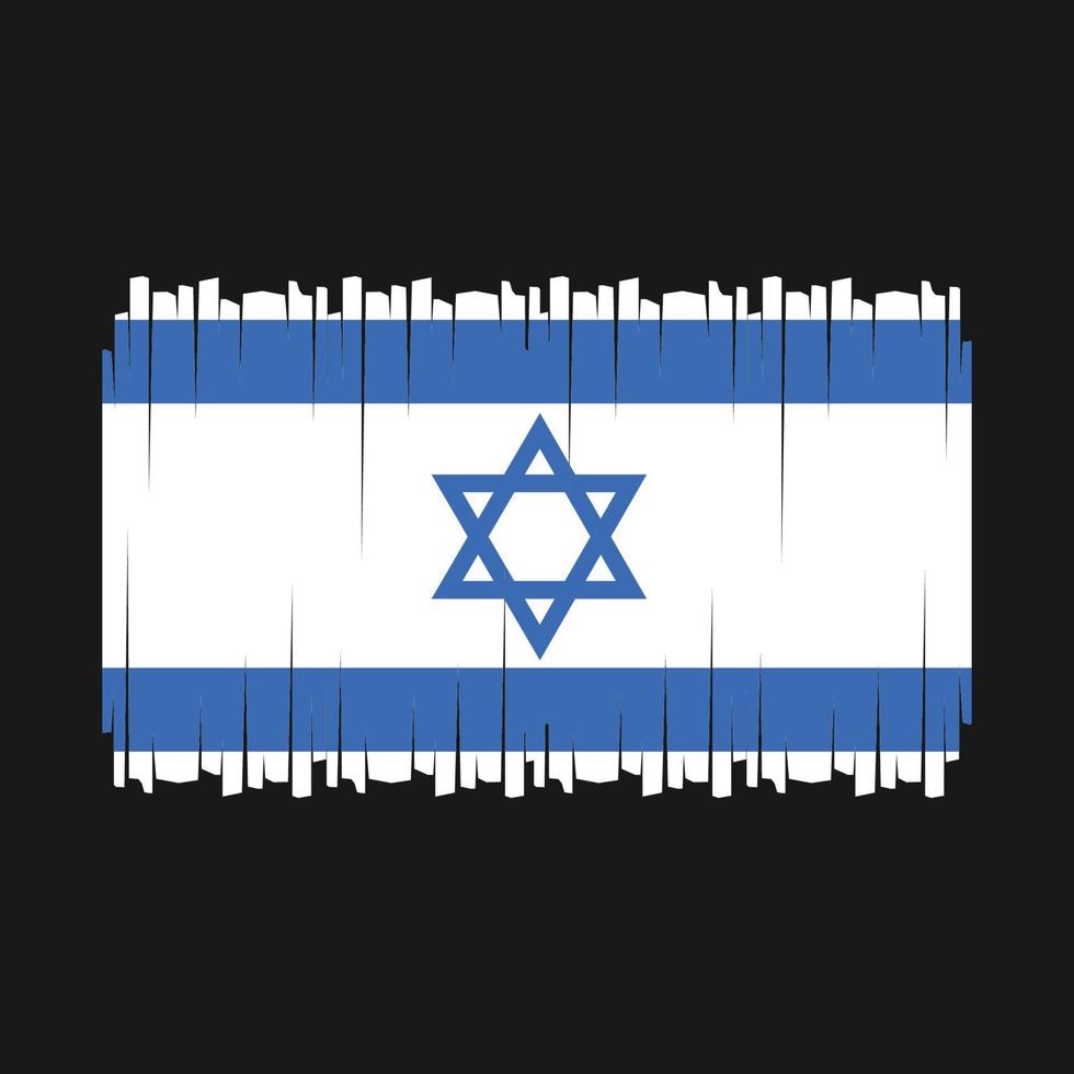 israel flagge vektor