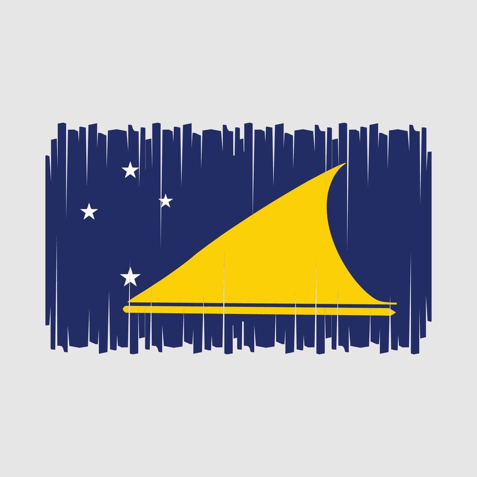 tokelau flagga vektor