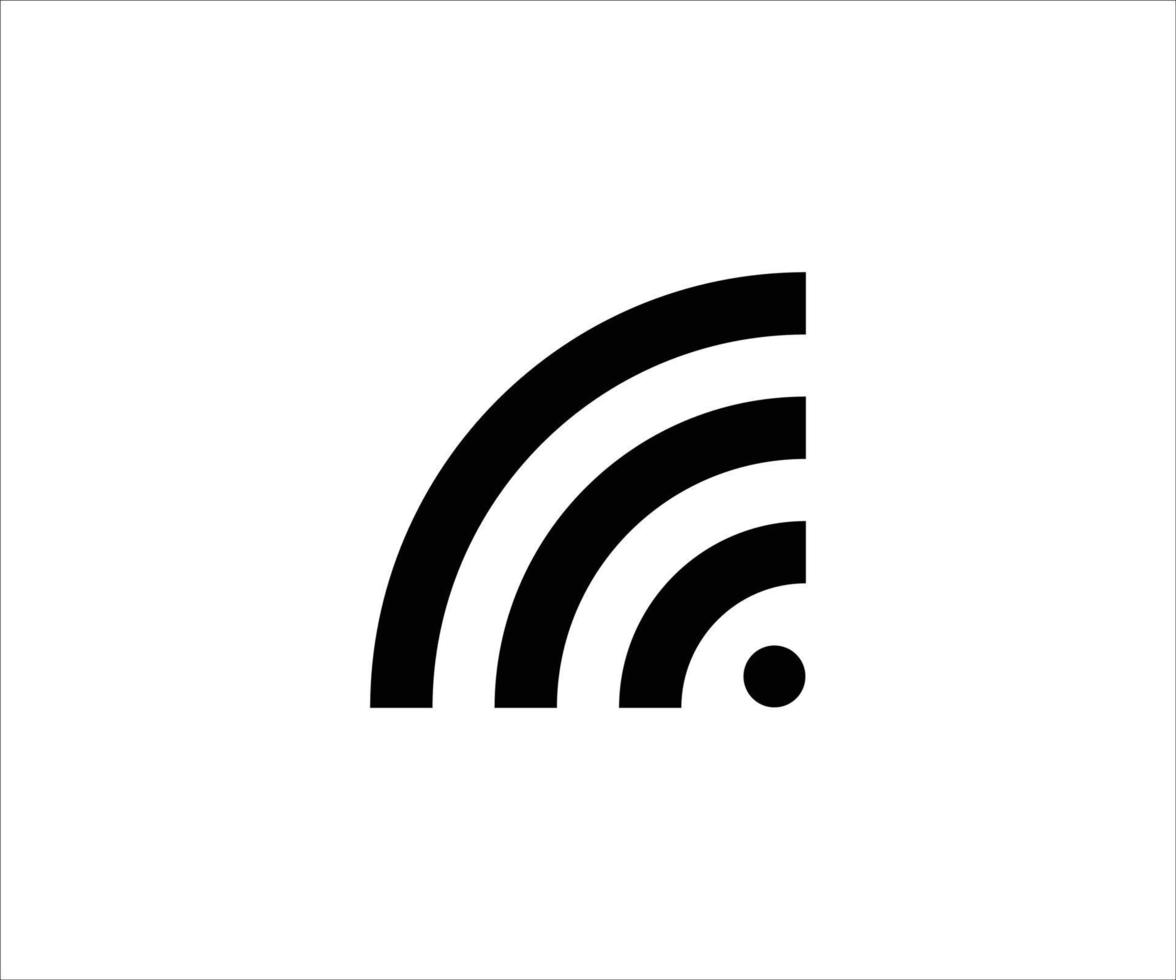 wiFi ikon design vektor mall