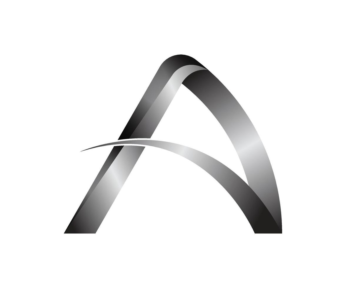ett brev logotyp design vektor mall