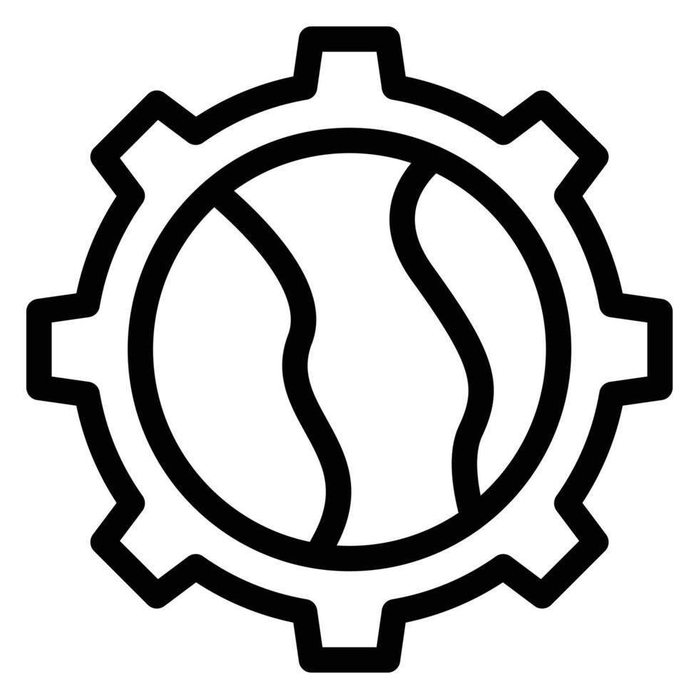 Erde Rahmen Symbol vektor