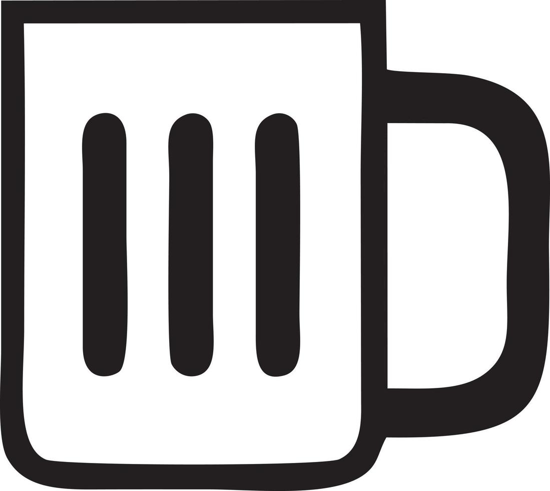 Tasse Becher Symbol Symbol isoliert Design Vektor Bild. Illustration von das Kaffee Tasse Design Bild. eps 10