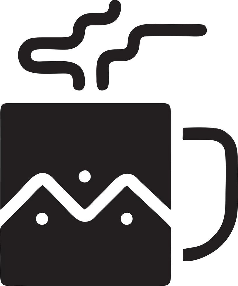 Tasse Becher Symbol Symbol isoliert Design Vektor Bild. Illustration von das Kaffee Tasse Design Bild. eps 10