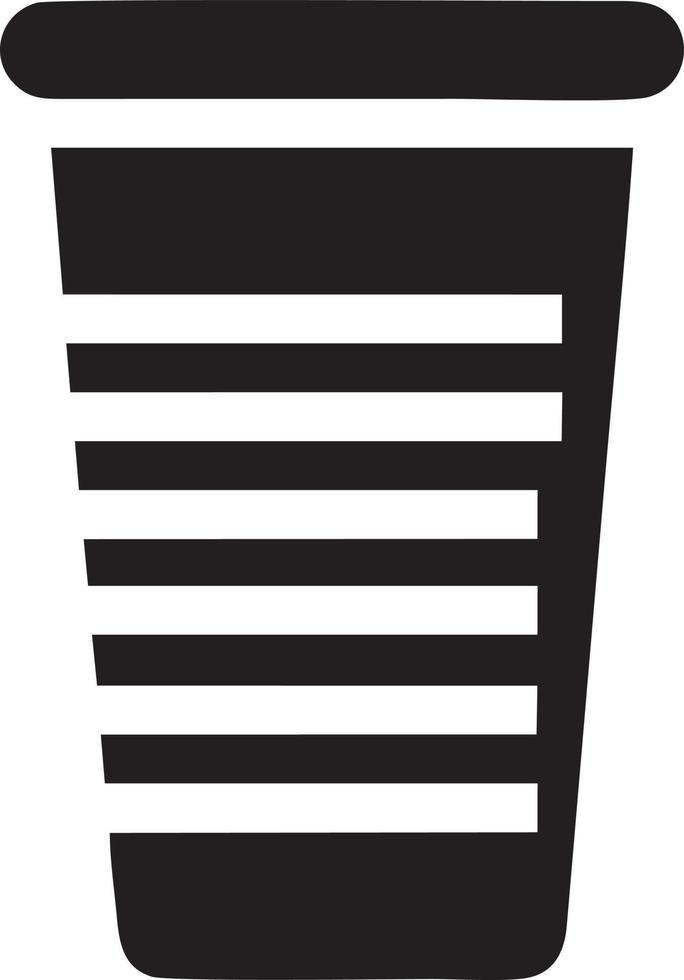 Tasse Becher Symbol Symbol isoliert Design Vektor Bild. Illustration von das Kaffee Tasse Design Bild. eps 10