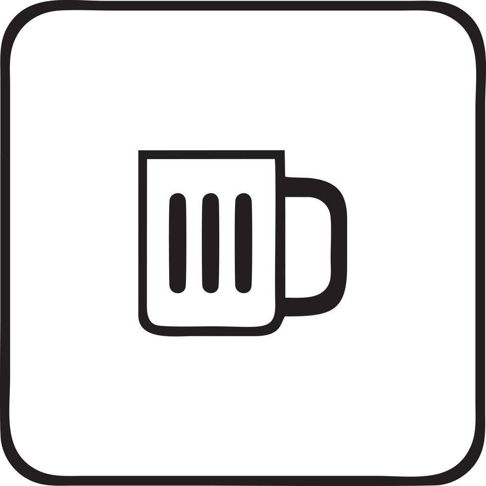 kopp råna ikon symbol isolerat design vektor bild. illustration av de coffe kopp design bild. eps 10