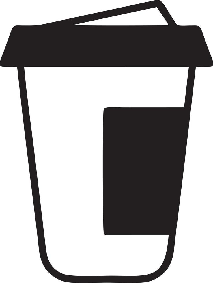 Tasse Becher Symbol Symbol isoliert Design Vektor Bild. Illustration von das Kaffee Tasse Design Bild. eps 10