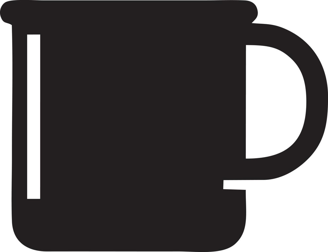 Tasse Becher Symbol Symbol isoliert Design Vektor Bild. Illustration von das Kaffee Tasse Design Bild. eps 10