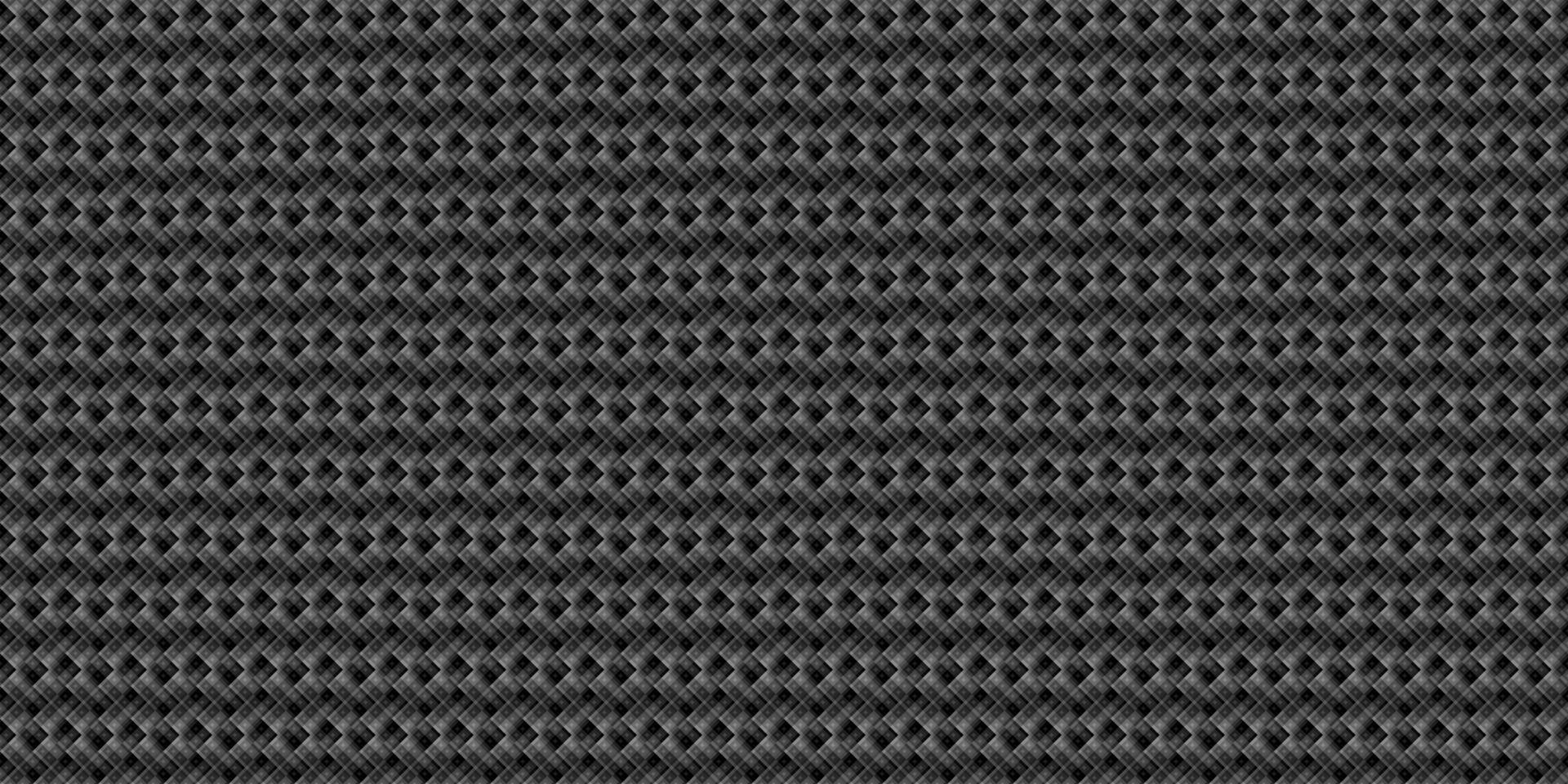 dunkel schwarz Pixel Mosaik abstrakt nahtlos geometrisch Gitter Hintergrund vektor