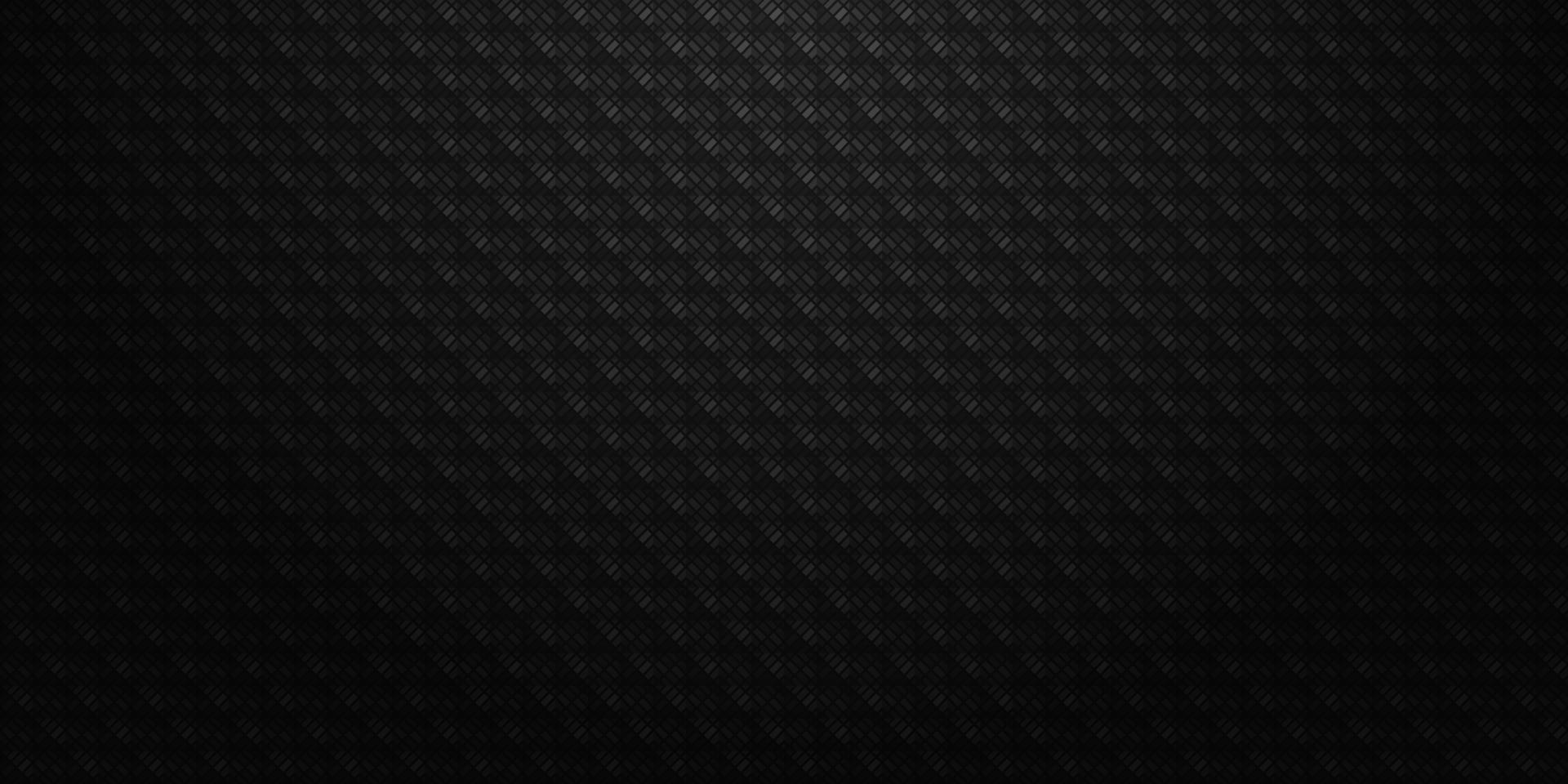 mörk svart geometrisk rutnät mosaik- bakgrund modern mörk abstrakt textur vektor