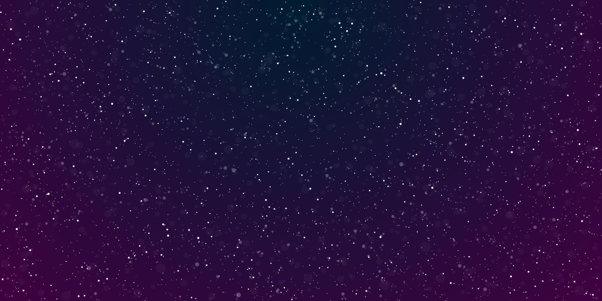 galax med stjärnor Plats bakgrund vektor