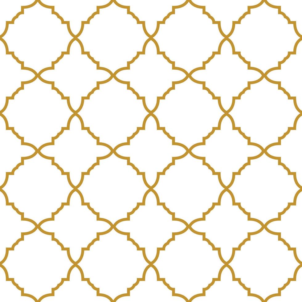 geometrisk sömlös mönster, orientalisk prydnad design element vektor