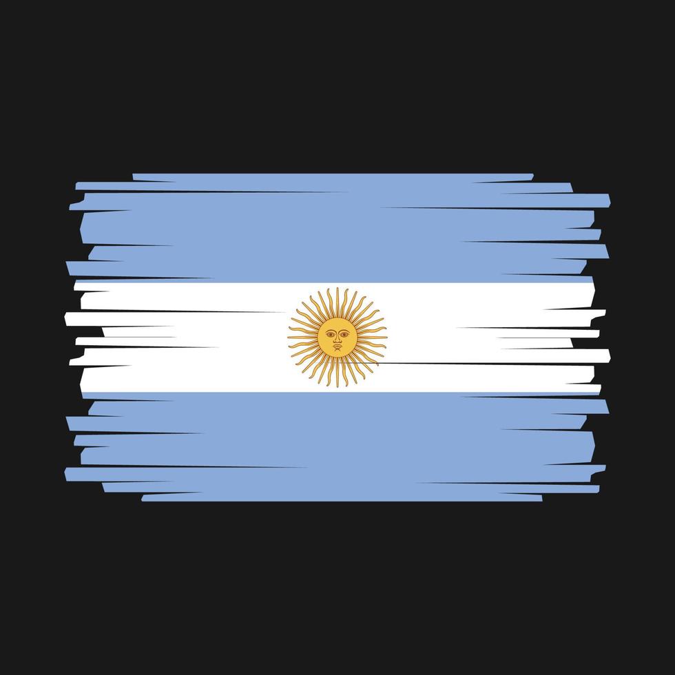 argentina flagga vektor