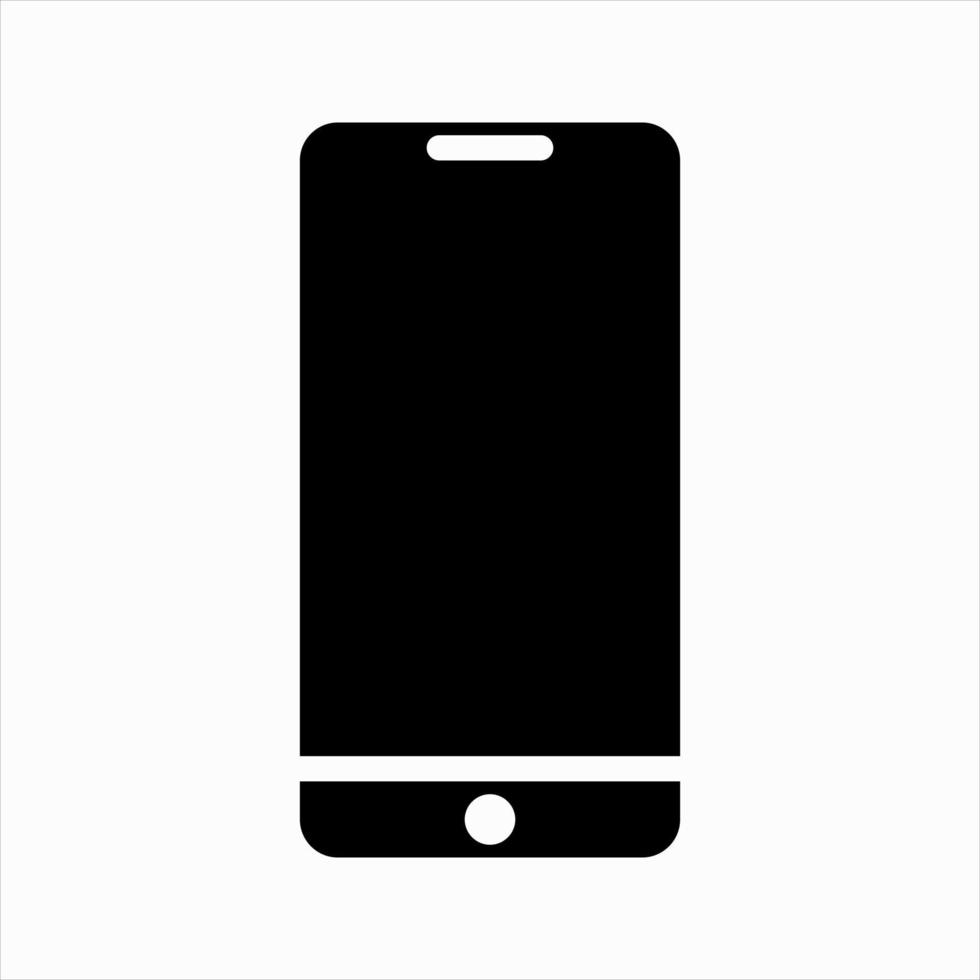Handy, Mobiltelefon Symbol Vektor isoliert zum irgendein Zwecke