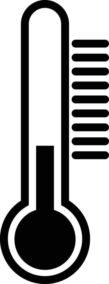 termometer ikon vektor . termometer för mätning de temperatur och för väder