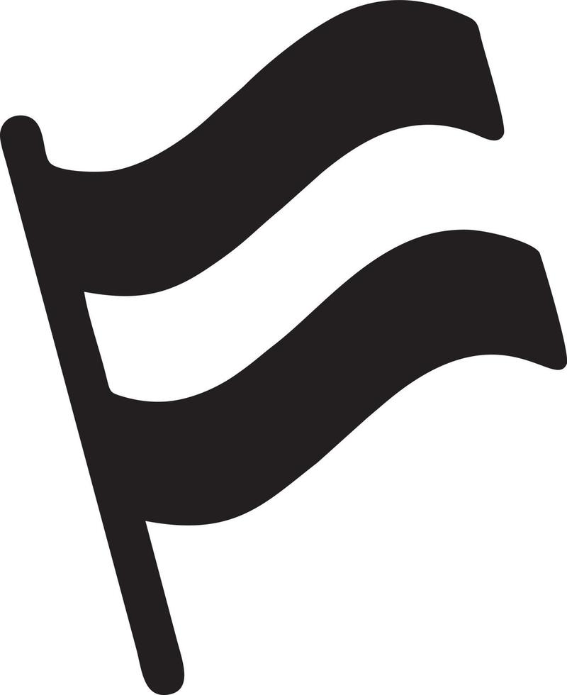 Flagge Symbol Symbol Vektor Bild. Illustration von das winken Flagge Ort Design Bild. eps 10.