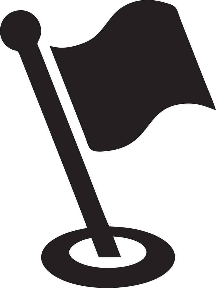 Flagge Symbol Symbol Vektor Bild. Illustration von das winken Flagge Ort Design Bild. eps 10.