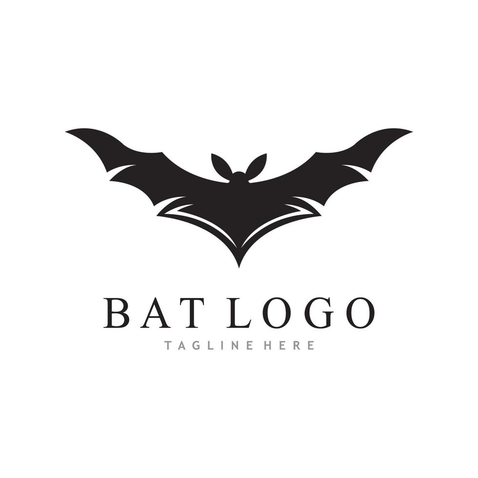 bat vektor ikon logotyp mall