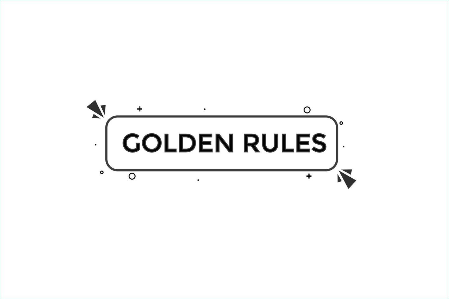 gyllene regler vectors.sign märka bubbla Tal gyllene regler vektor