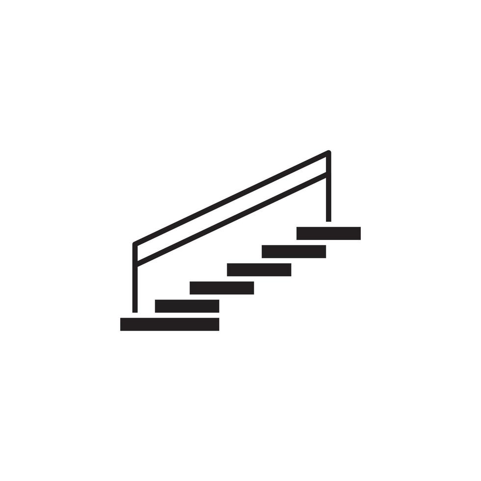 trappa vektor för ikon hemsida, ui grundläggande, symbol, presentation