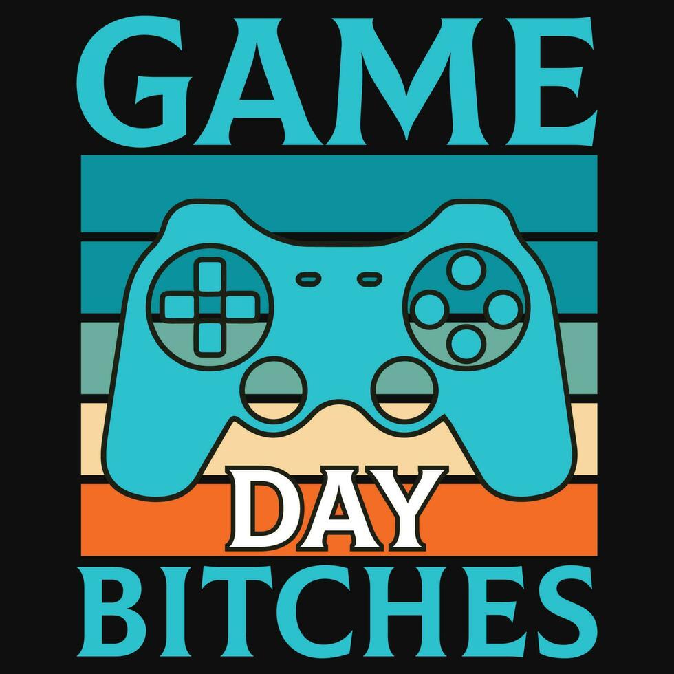 gaming typografisk grafisk årgångar tshirt design vektor