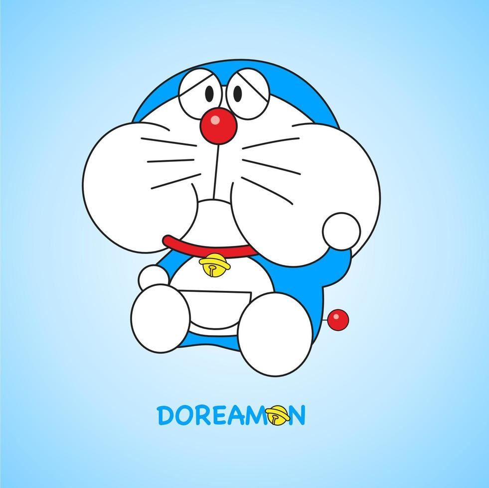 Doraemon Karikatur japanisch vektor