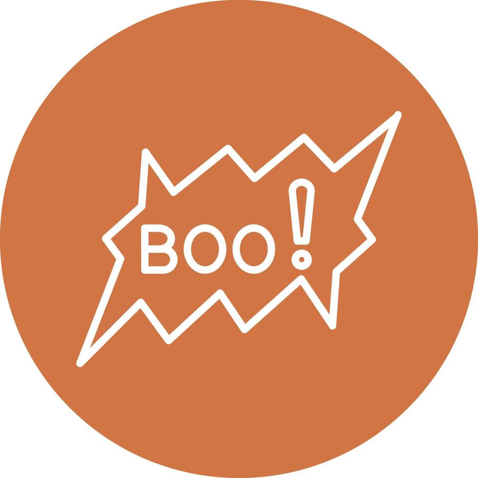 Boo Symbol Stil vektor