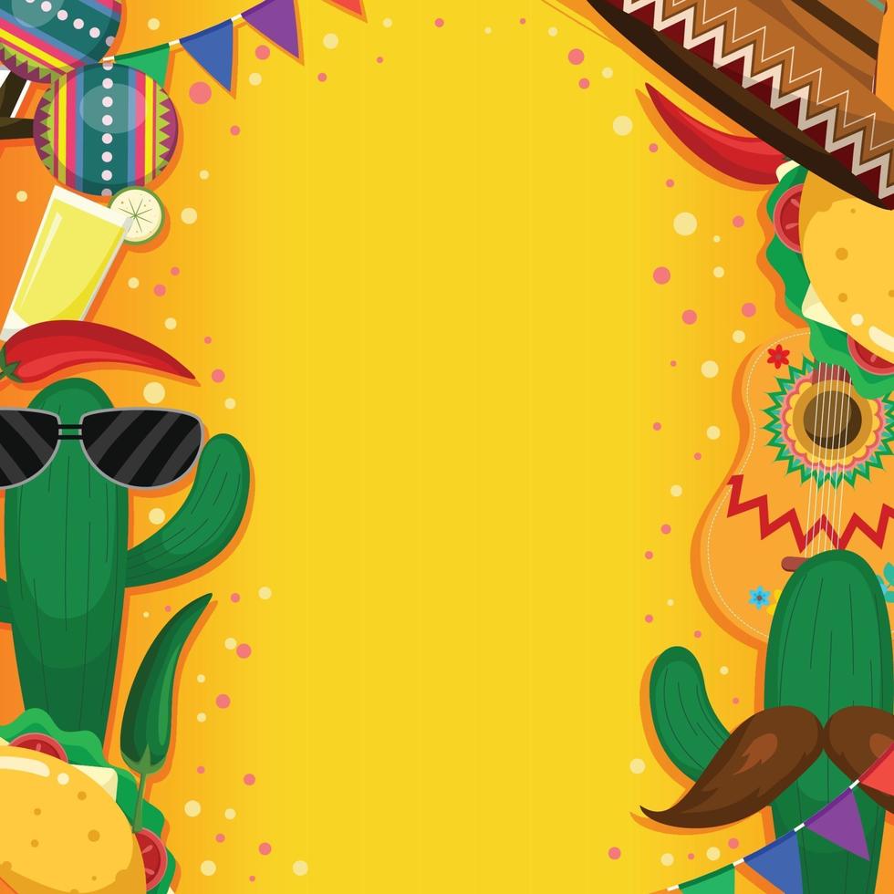 cinco de mayo hintergrund vektor