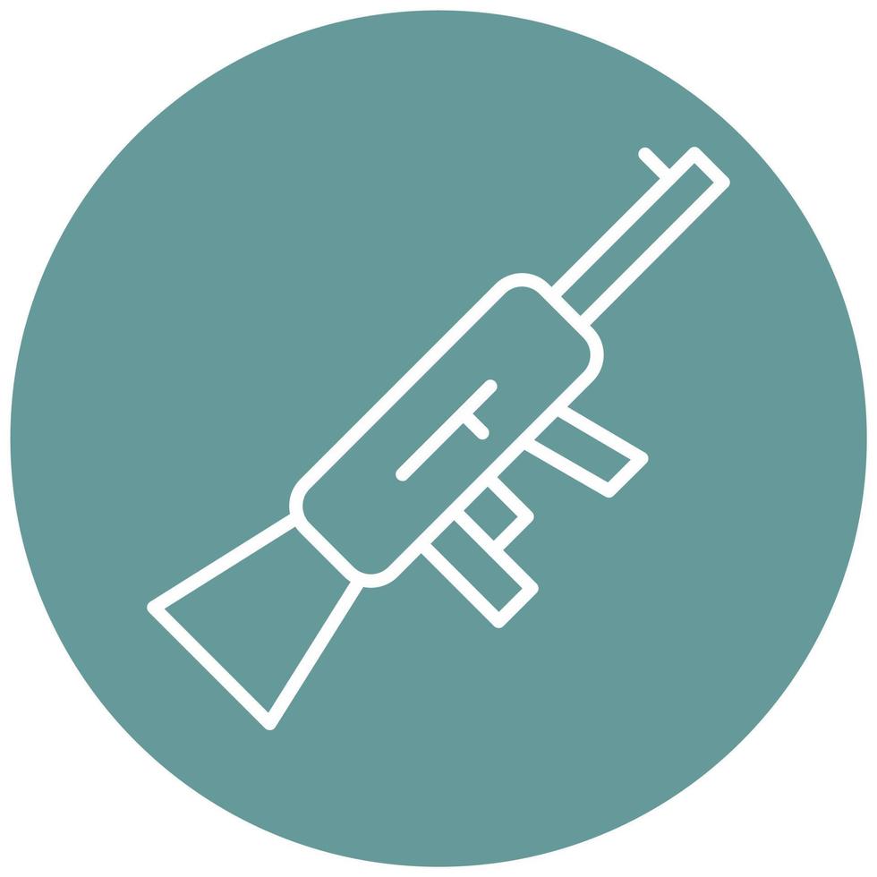 Gewehr Vektor Symbol Stil