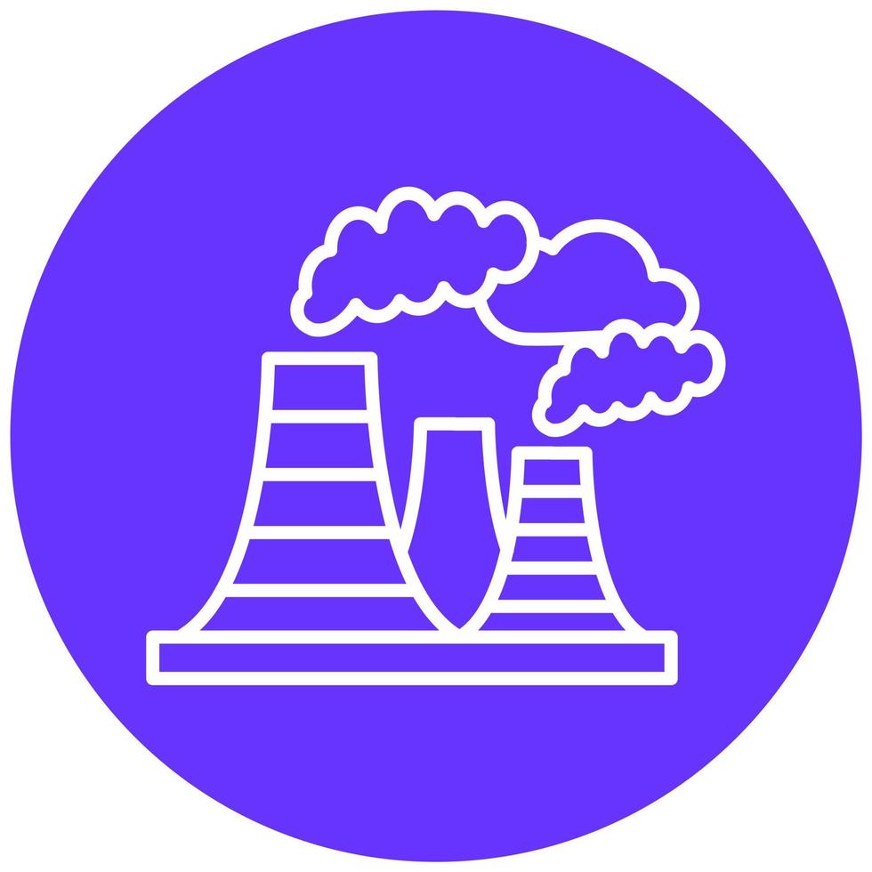 luft förorening vektor ikon stil