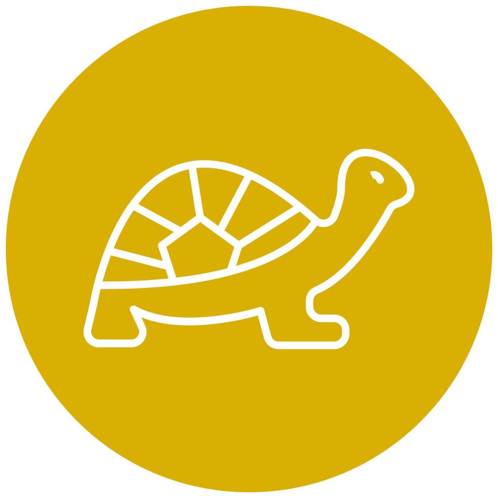 Schildkröte Symbol Stil vektor