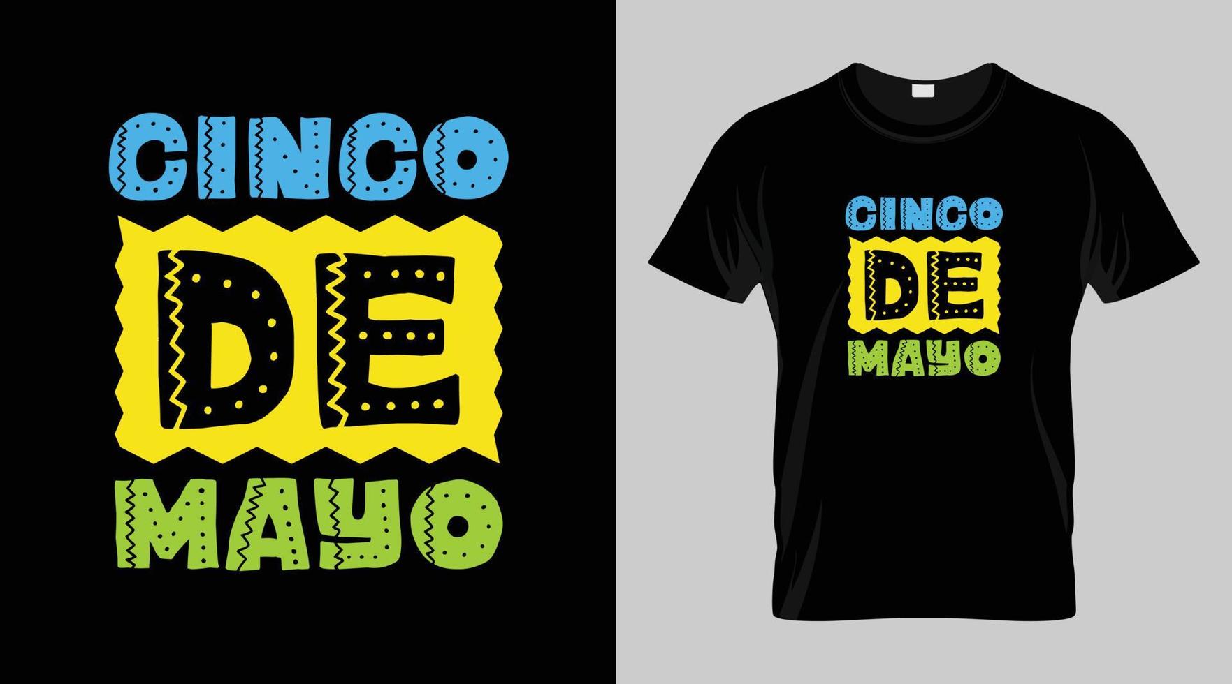 cinco de mayo festival t-shirt design, mexikansk festival vektor t-shirt design