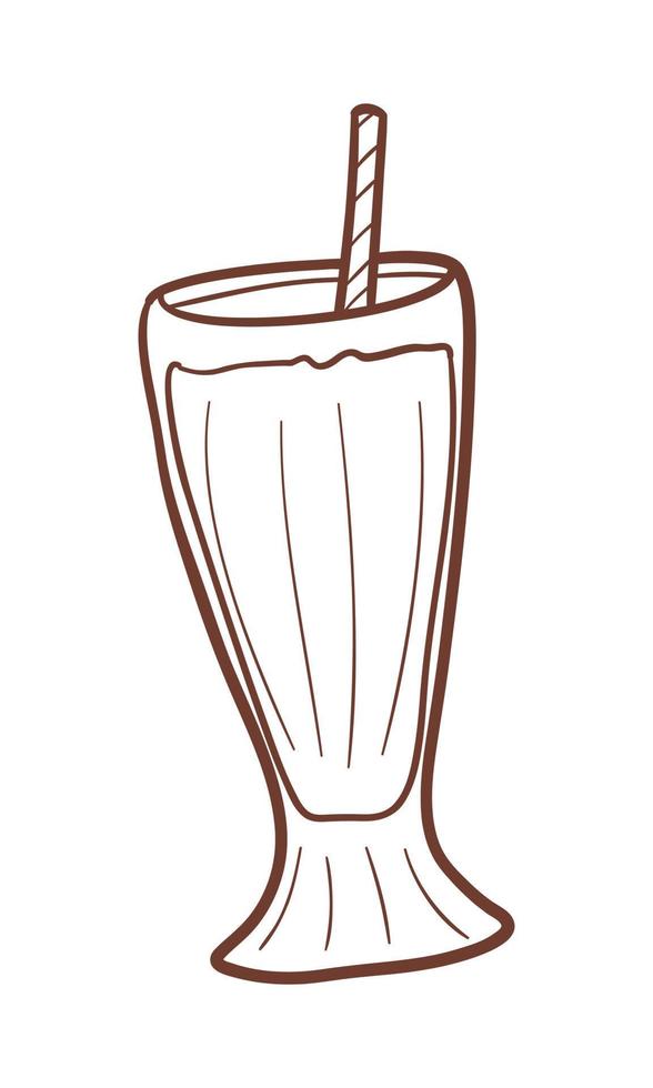 Cocktail Hand gezeichnet Getränke Illustration vektor