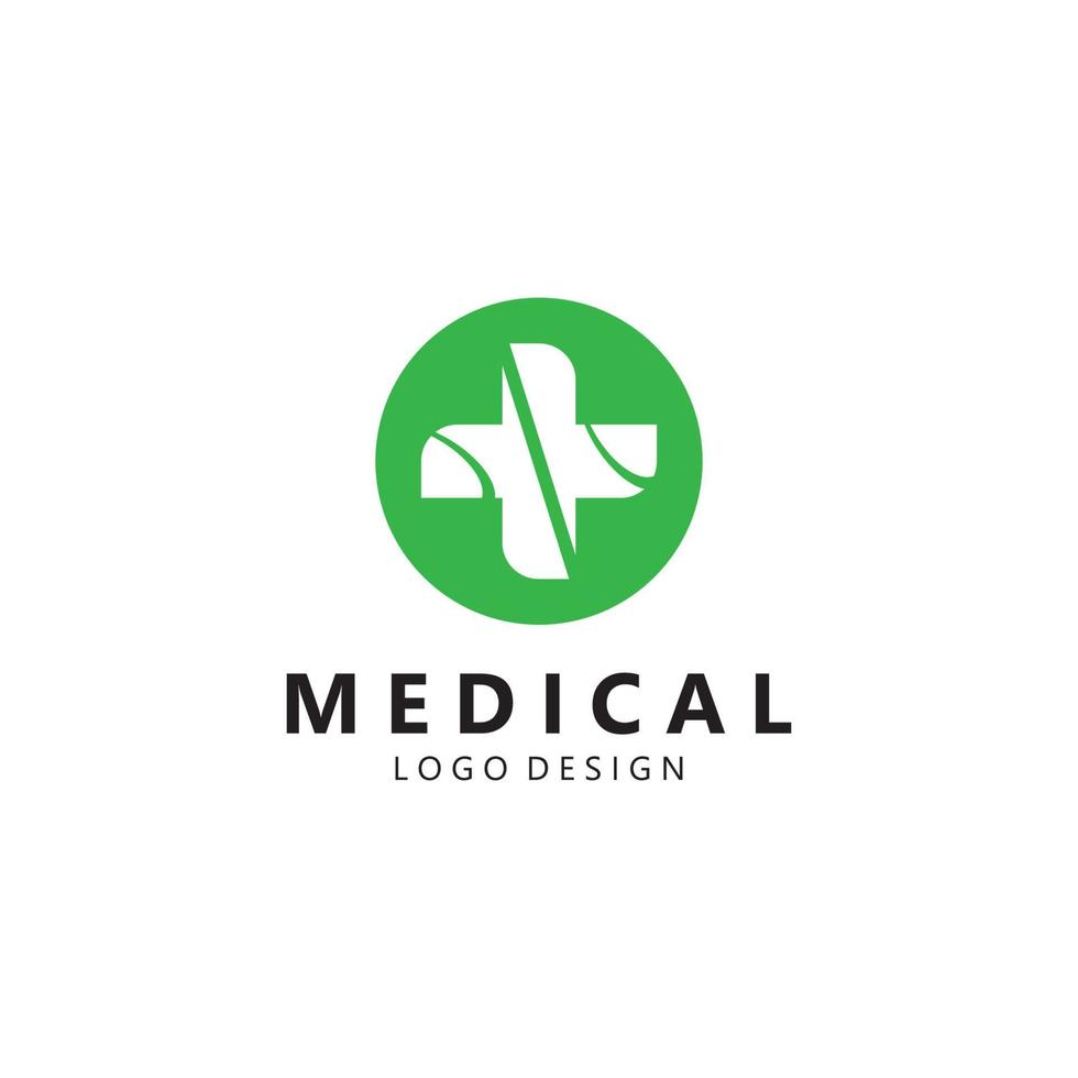 Gesundheit medizinischer Logo-Vorlagenvektor vektor