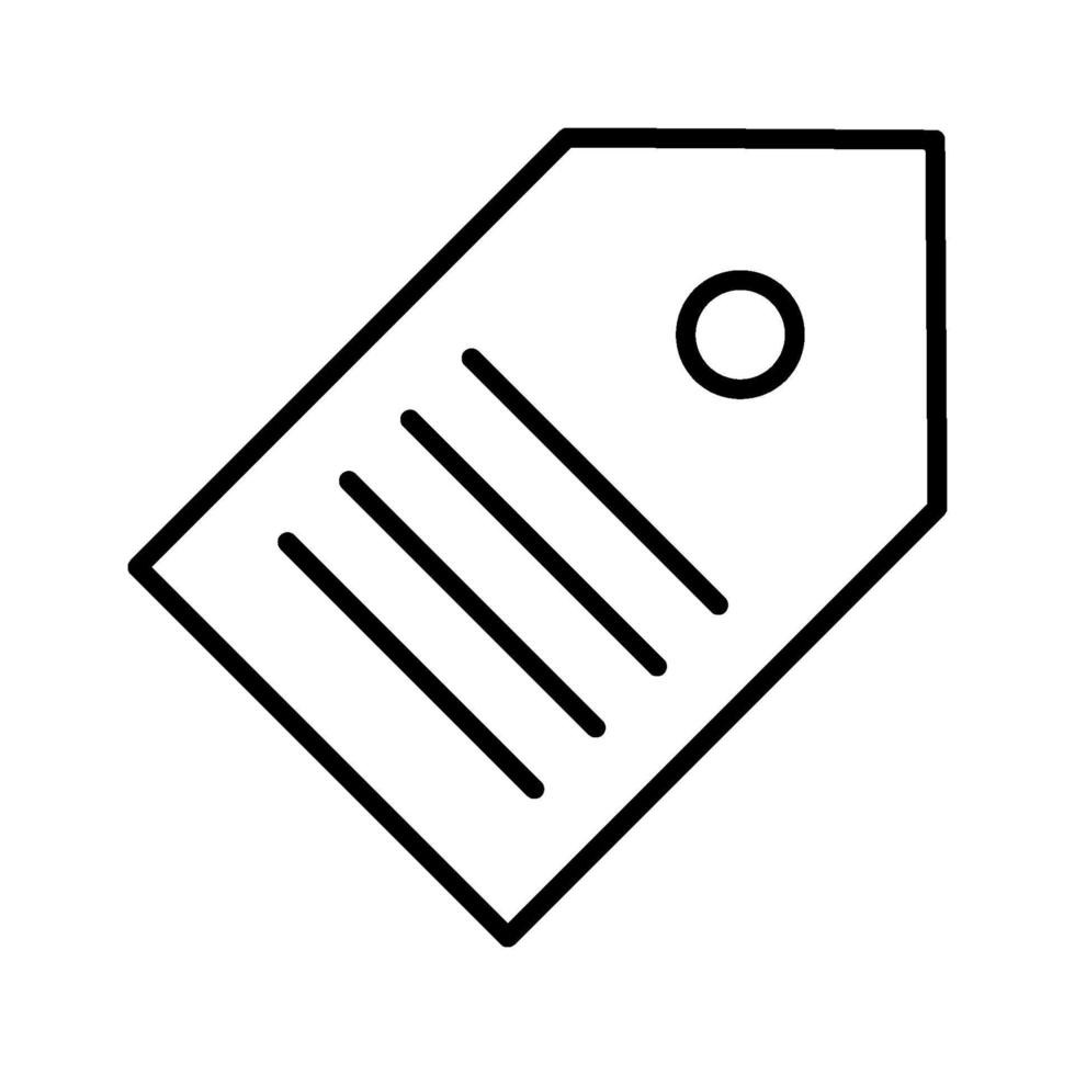 Preisschild-Symbol vektor