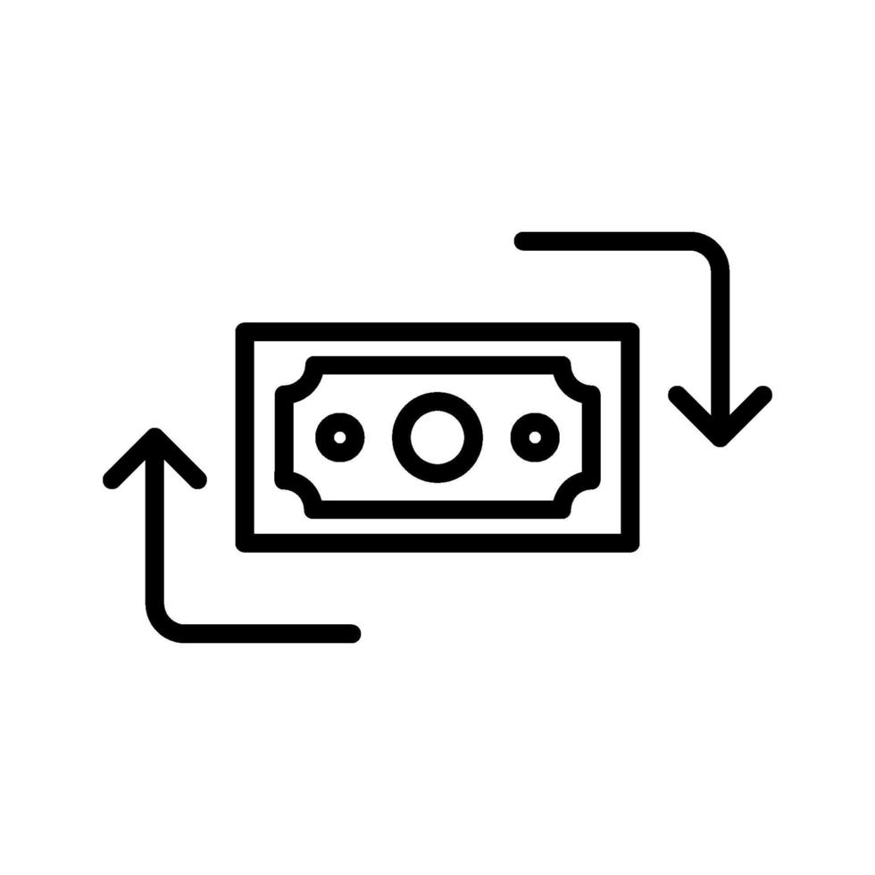 Cashflow-Symbol vektor