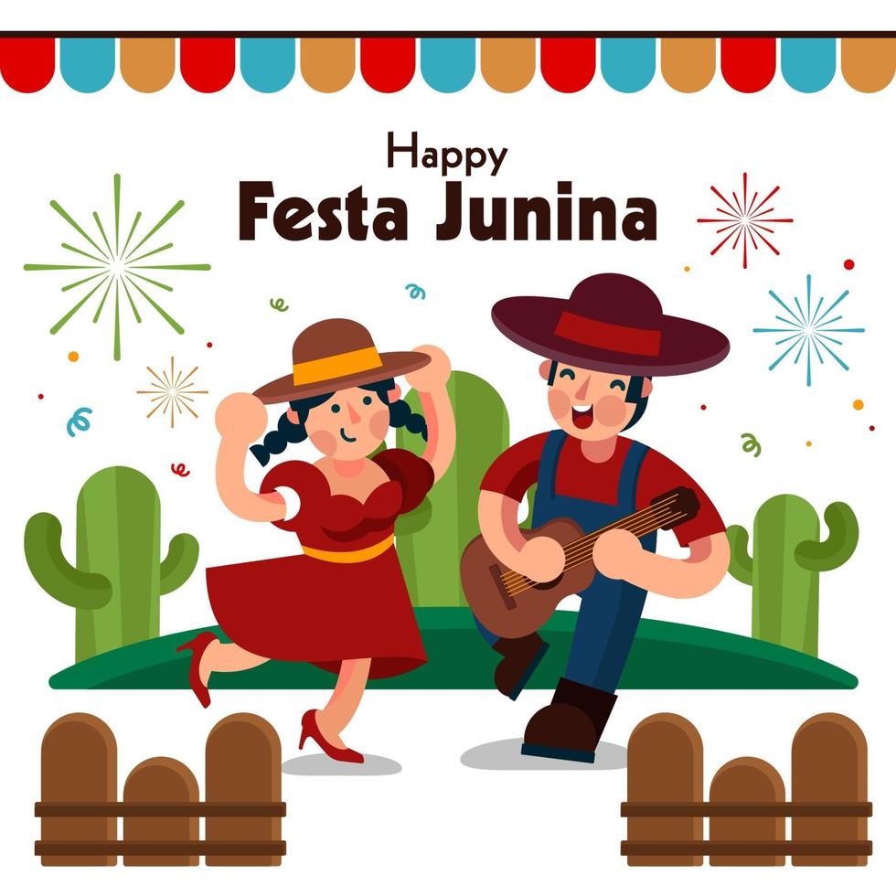 Festa Junina Illustration vektor