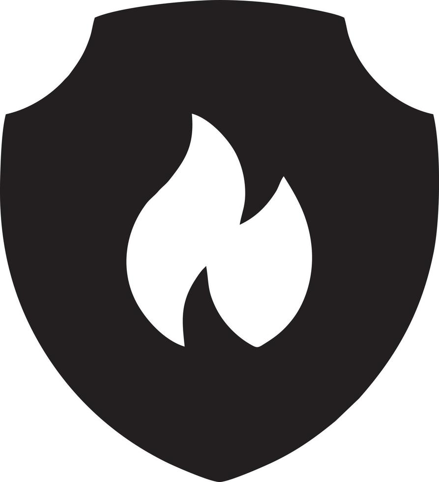 Feuer heiß Symbol Symbol Bild Vektor. Illustration von das Achtung Feuer brennen Bild Design. eps 10 vektor