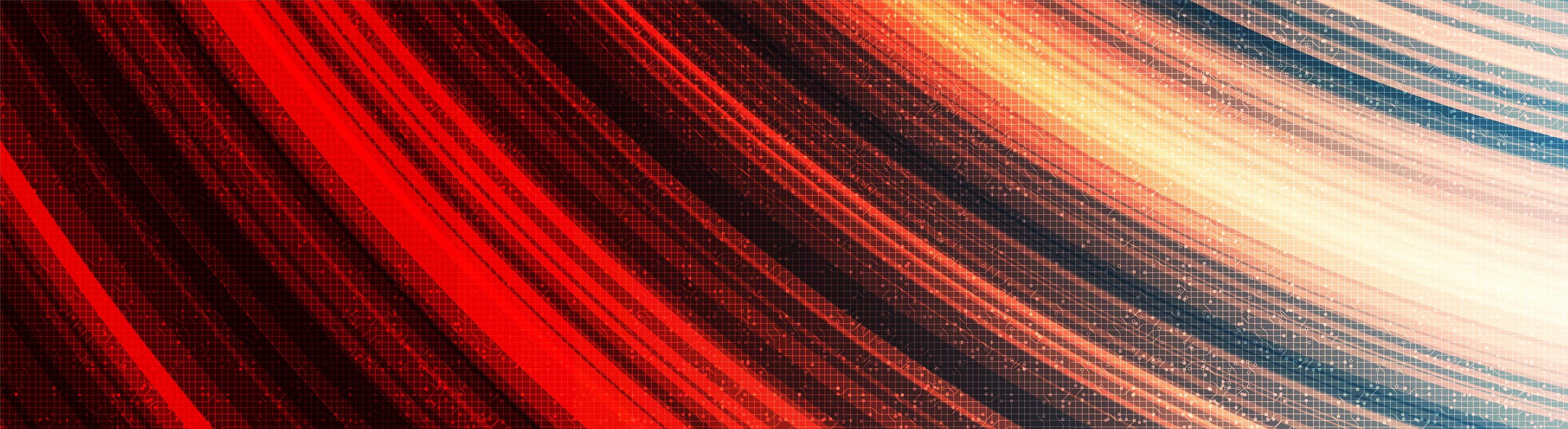 panorama röd hastighet våg bakgrund vektor