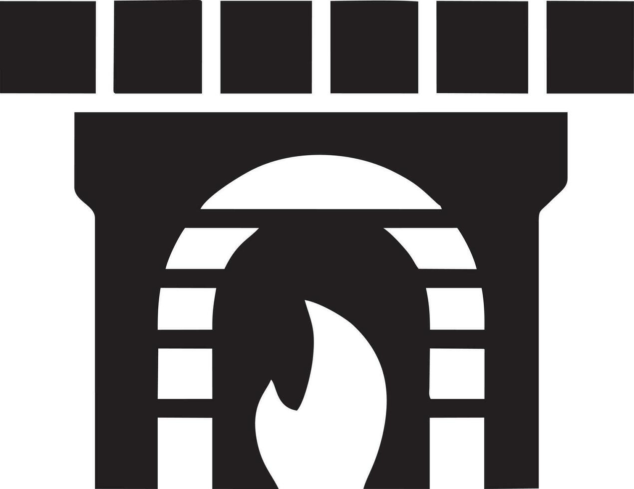 Feuer heiß Symbol Symbol Bild Vektor. Illustration von das Achtung Feuer brennen Bild Design. eps 10 vektor