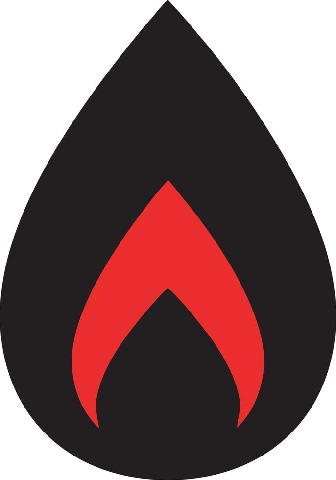 Feuer heiß Symbol Symbol Bild Vektor. Illustration von das Achtung Feuer brennen Bild Design. eps 10 vektor